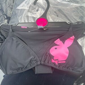 Playboy Black/Pink Bikini